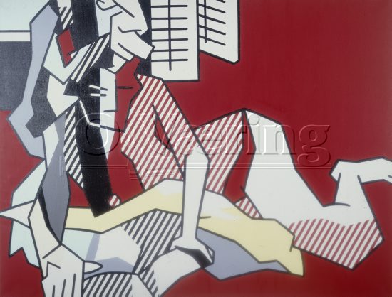 Roy Lichtenstein (1923-1997) (Pop American painter)
Size: 138x178 cm
Location: Private
Photo: O.Væring 