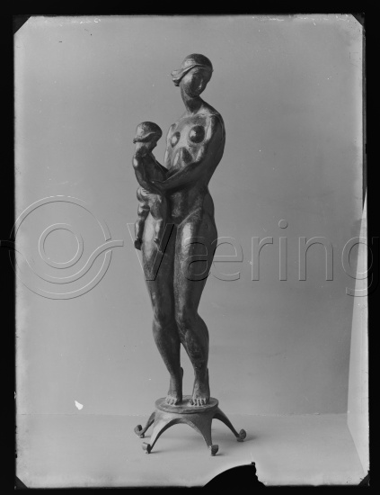 Glassplate og negativ film