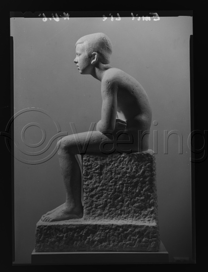 Glassplate og negativ film