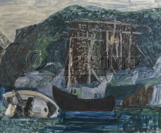 Thorbjørn Lie-Jørgensen (1900-1961)
Size: 46x55 cm
Location: Private
Photo: O.Væring