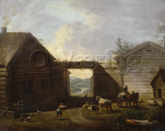 Christian August Lorentzen (1749-1828) Danish painter, 
Size: 46x60 cm
Location: Private, 
Photo: O.Væring