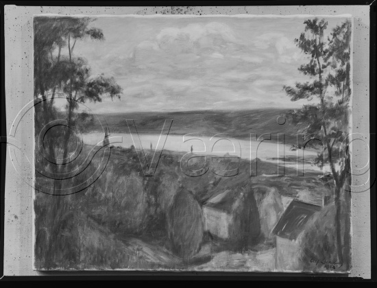 Glassplate og negativ film