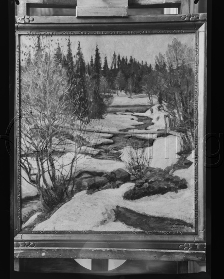 Glassplate og negativ film