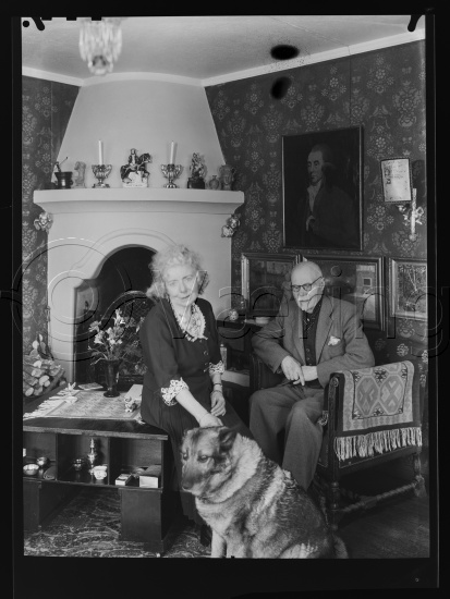 Glassplate og negativ film