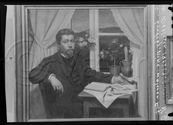 Glassplate og negativ film