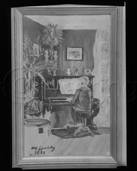 Glassplate og negativ film