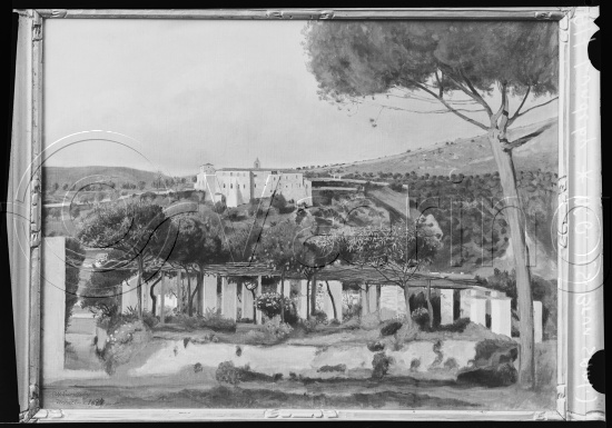 I fotoeske med tittel Alf Lundby og utstilling fra Kunstnerforbundet 1964