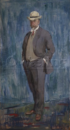 Henrik Lund (1879-1935) 
Size: 242x133 cm
Location: Private, 
Photo: O.Væring 
