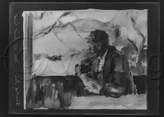 Glassplate og negativ film