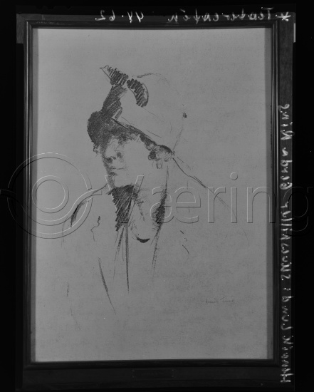Glassplate og negativ film