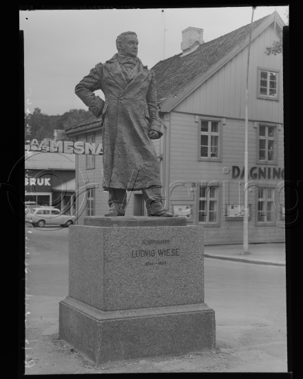 Glassplate og negativ film