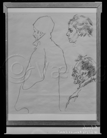 Glassplate og negativ film