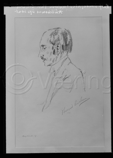 Glassplate og negativ film