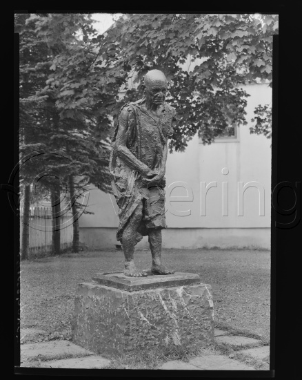 Glassplate og negativ film