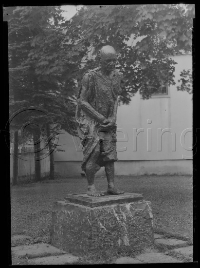 Glassplate og negativ film