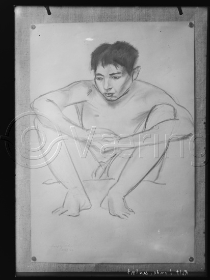 Glassplate og negativ film