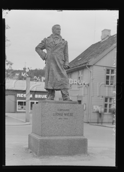 Glassplate og negativ film