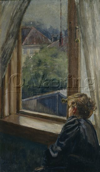 Kalle Løchen (1865-1893), 
Size: 100x60 cm, 
Location: Private
Photo: O.Væring