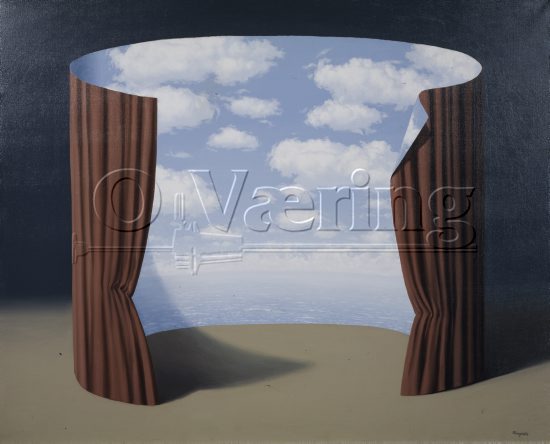 Artist: René Magritte (1898-1967)
Dimensions: 80x99.7 cm/
Photocredit: O.Væring/Artist/
Digital Size: High-res TIFF and JPG/