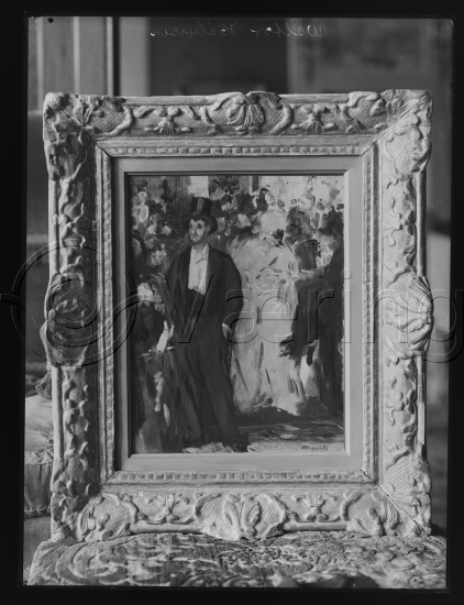 Glassplate og negativ film