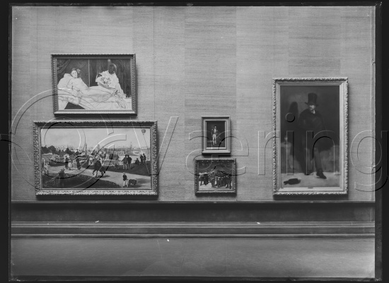 Glassplate og negativ film