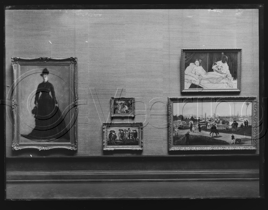 Glassplate og negativ film