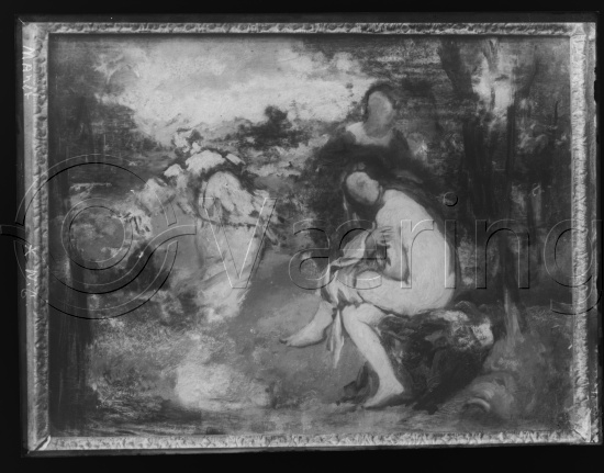 Glassplate og negativ film