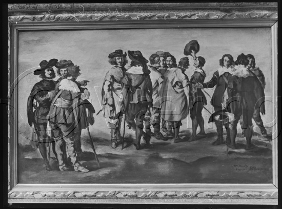 Glassplate og negativ film