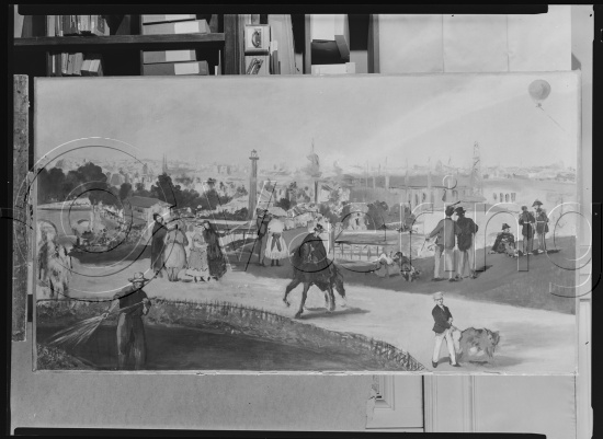 Glassplate og negativ film