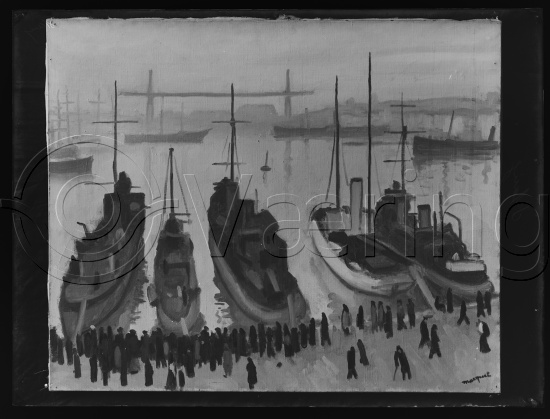 Glassplate og negativ film