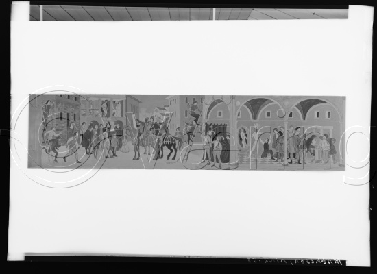 Glassplate og negativ film