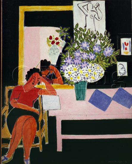 Henri Matisse (1869-1954, French artist)
Size: 92x73 cm  
Location: Private
Photo: O.Væring