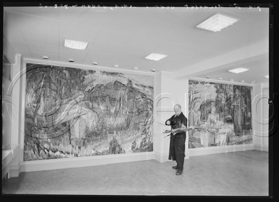 Glassplate og negativ film