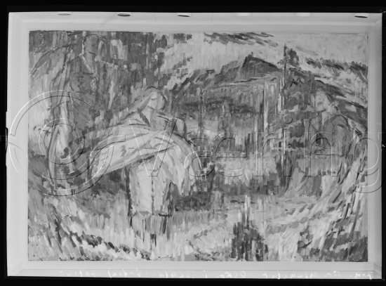 Glassplate og negativ film