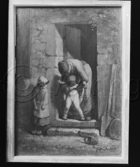 Glassplate og negativ film