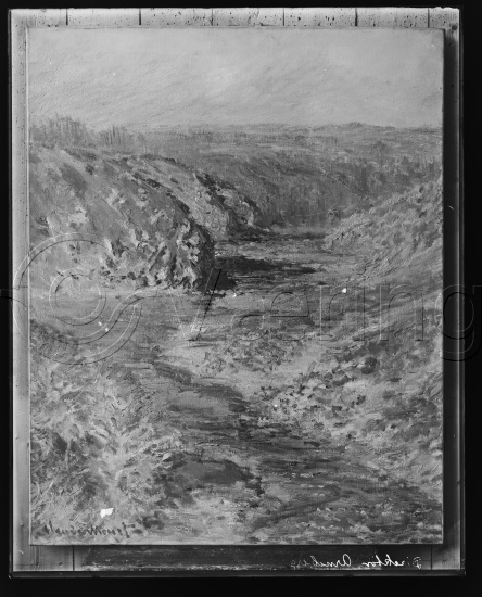 Glassplate og negativ film