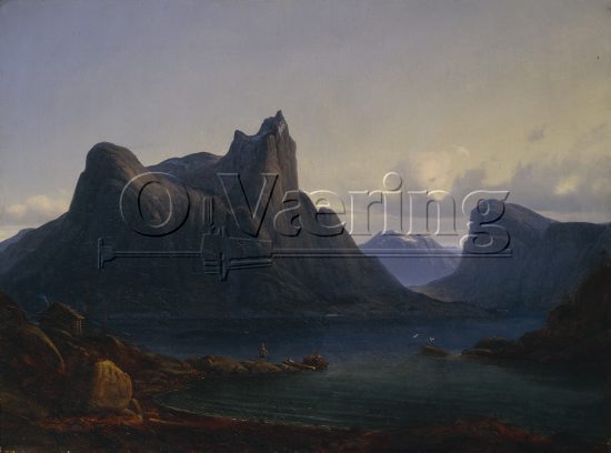 Gustav Adolph Mordt (1826-1856), 
Size: 55.5x73.6 cm, 
Location: Private, 
Photo: O.Væring /