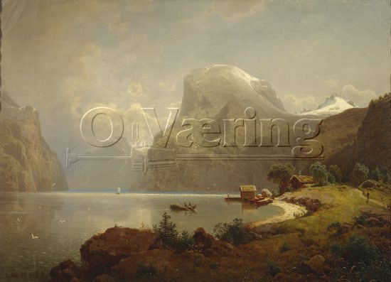 Gustav Adolph Mordt (1826-1856), 
Size: 64x87 cm, 
Location: Private, 
Photo: O.Væring /