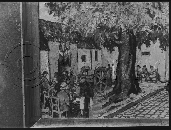 Glassplate og negativ film