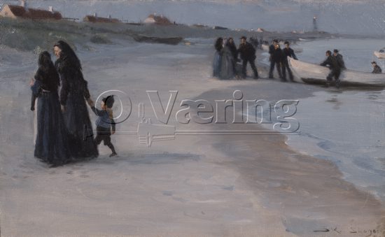 Peder Severin Krøyer (1851-1909)
Size: 41x66 cm
Location: Museum
Photo: O.Væring
