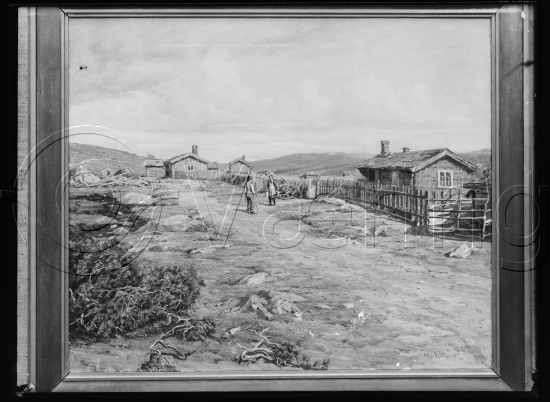 Glassplate og negativ film