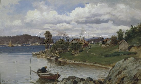 Morten Müller (1828-1911)
Size: 36x59 cm
Location: Private
Photo: O.Væring