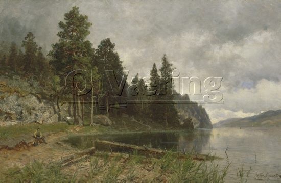 Morten Müller (1828-1911)
Size: 61x93 cm
Location: Private
Photo: O.Væring