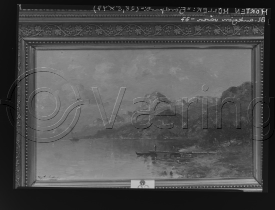 Glassplate og negativ film