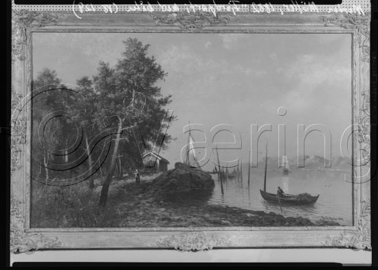 Glassplate og negativ film