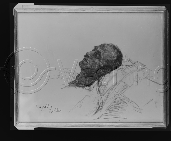 Glassplate og negativ film