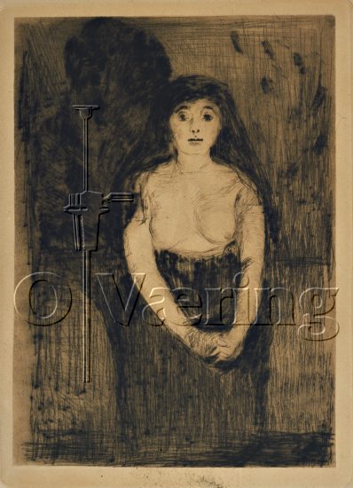Edvard Munch, 
35x29 cm
(Rader