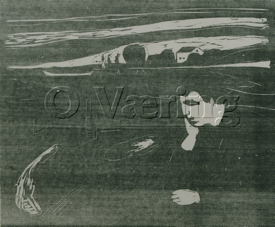 Edvard Munch (1863-1944)
Size: 41x50 cm
Location: Private, 
Photo: O.Væring