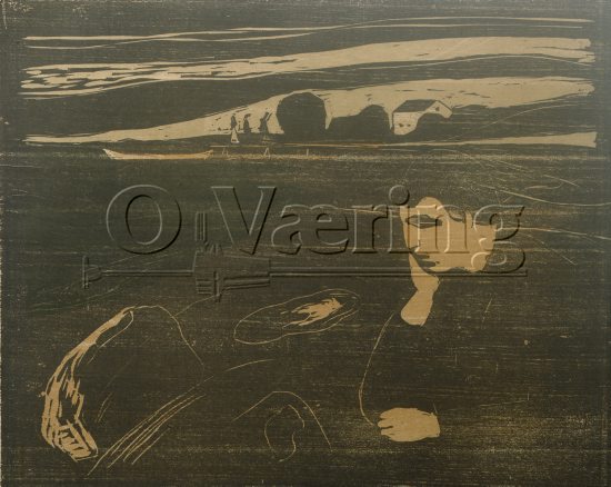 Edvard Munch (1863-1944)
Size: 41x50 cm
Location: Museum, 
Photo: O.Væring