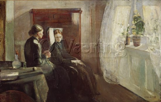 Edvard Munch (1863-1944)
Size: 169x263.5 cm, 
Location: Private, 
Photo: O.Væring